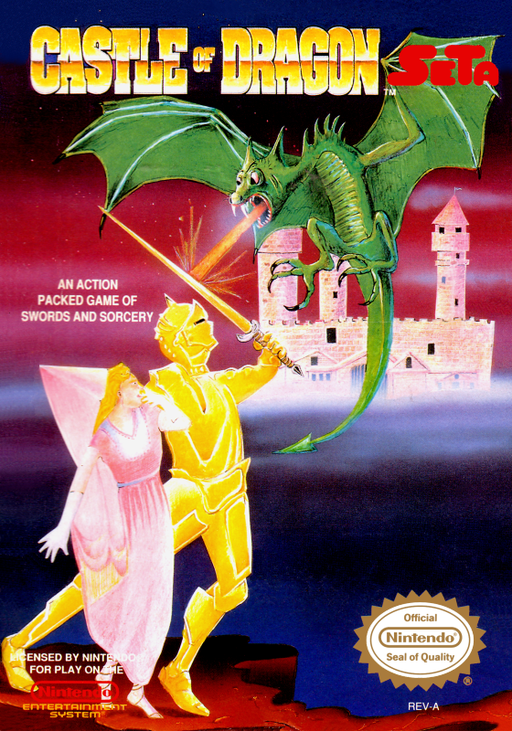 Castle of Dragon (USA) box art